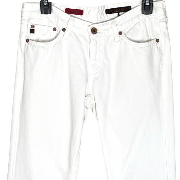 AG Women’s The Club White Bootcut Jean size 28 Regular - Picture 2 of 6